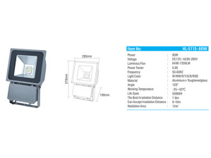 Lampu Sorot LED 80 Watt Hinolux