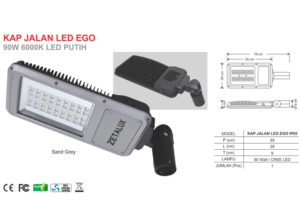 Lampu Jalan LED 90 Watt EGO Zetalux